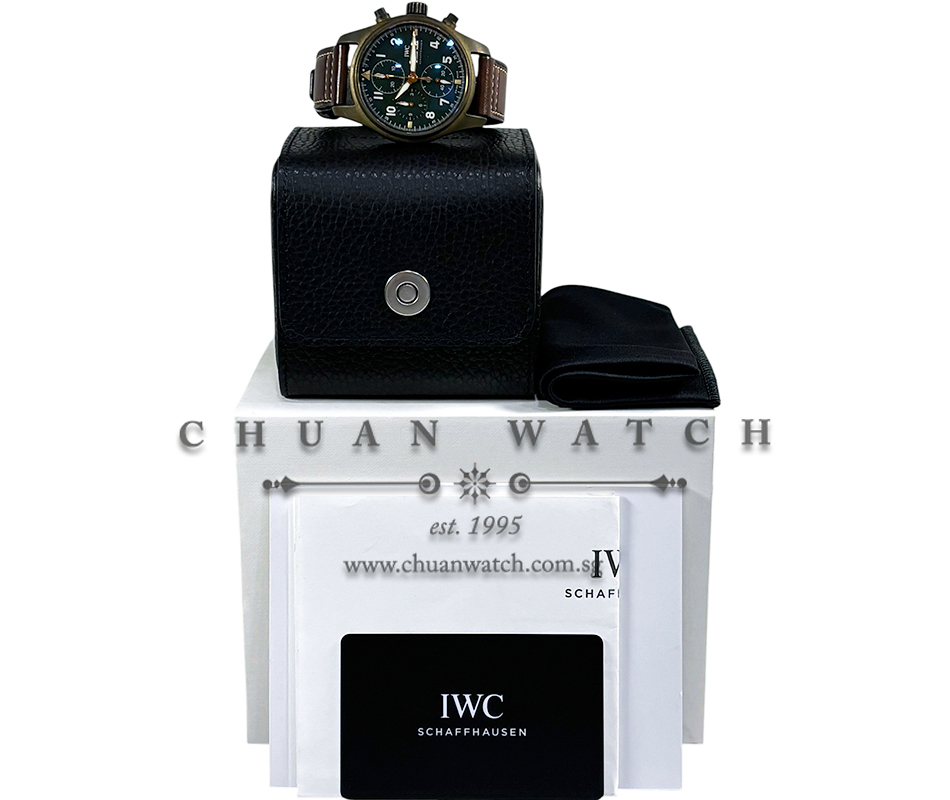 IWC Pilot's Watch Spitfire Chronograph Bronze 41mm IW387902 - Discontinued - Image 2
