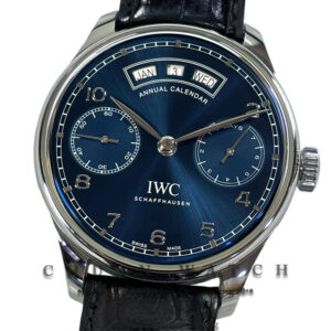 IWC Portugieser Annual Calendar Blue 44.2mm IW503502 - Discontinued