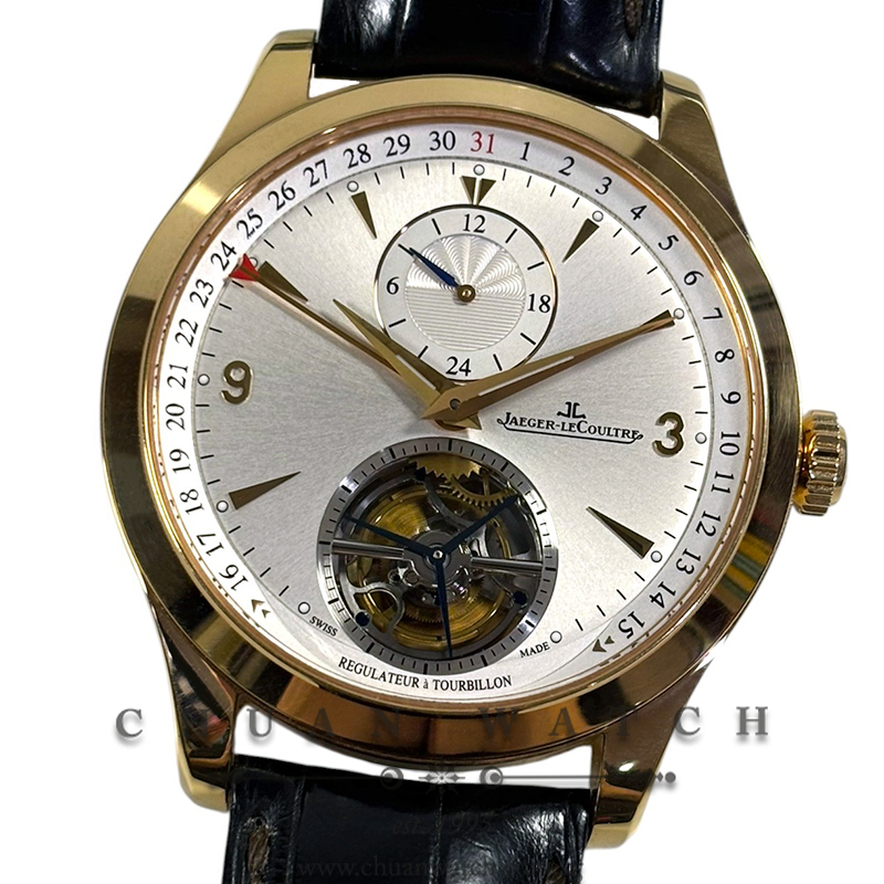 Jaeger-LeCoultre Master Tourbillon Dualtime Rose Gold 41.5mm Q1562521 - Discontinued