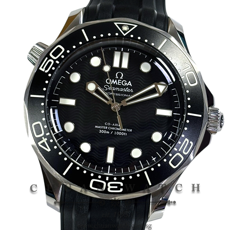 Omega Seamaster Diver 300M Co-Axial Master Chronometer 42mm 210.32.42.20.01.003 Black