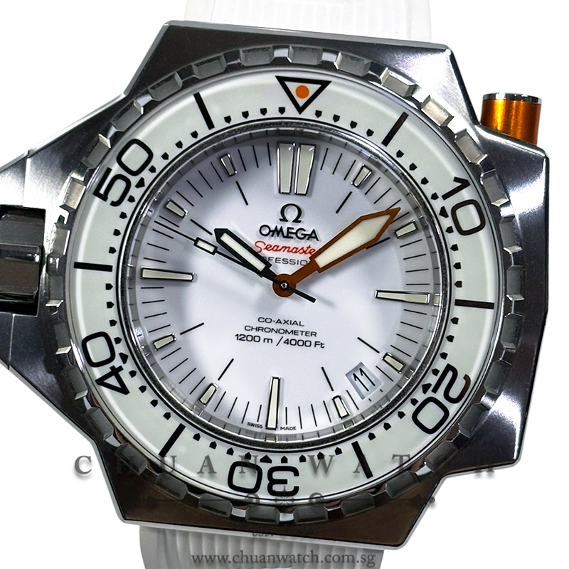 Omega Seamaster Ploprof 1200M Co-Axial Chronometer 55mm 224.32.55.21.04.001 White - Discontinued