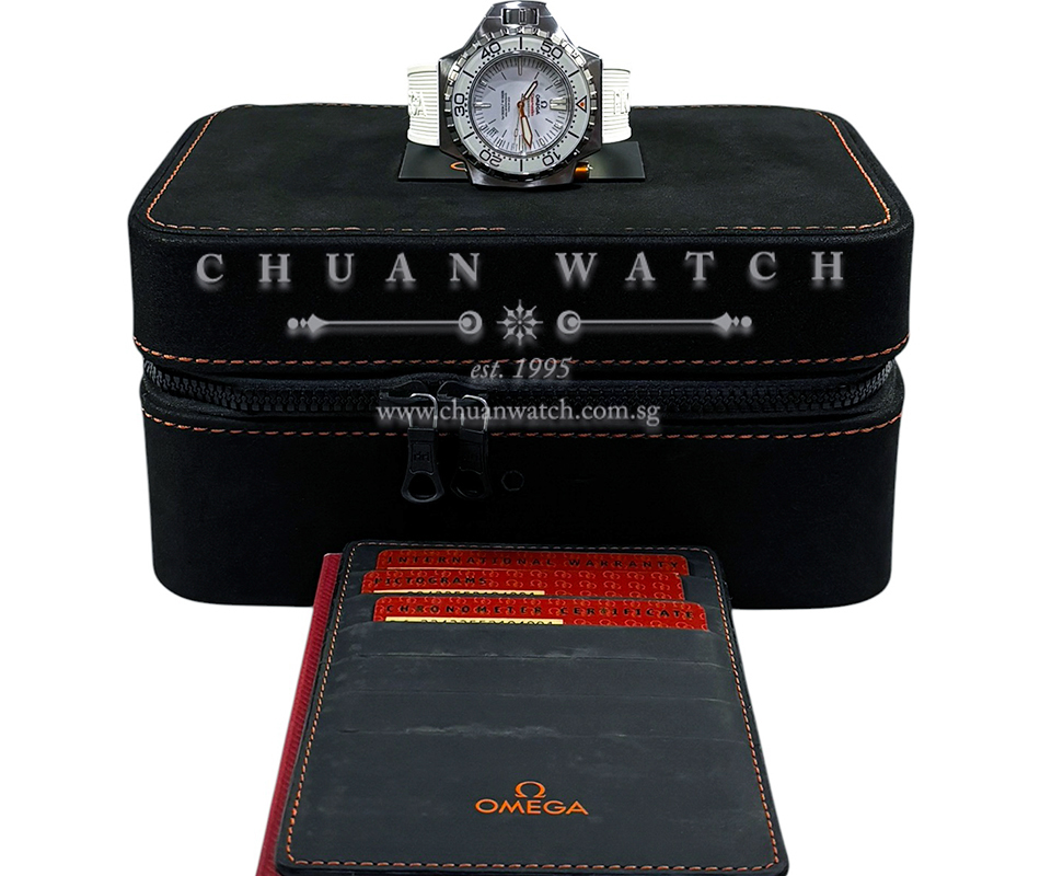 Omega Seamaster Ploprof 1200M Co-Axial Chronometer 55mm 224.32.55.21.04.001 White - Discontinued - Image 2