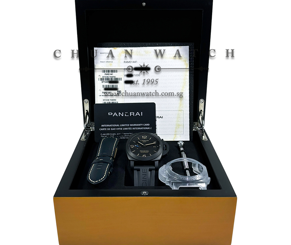 Panerai Luminor GMT 1950 3-Days Ceramic 44mm Pam 1441 W - Discontinued - Image 2
