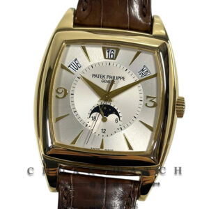 Patek Philippe Gondolo Annual Calendar MoonPhase Yellow Gold 38mm 5135J-001 - Discontinued