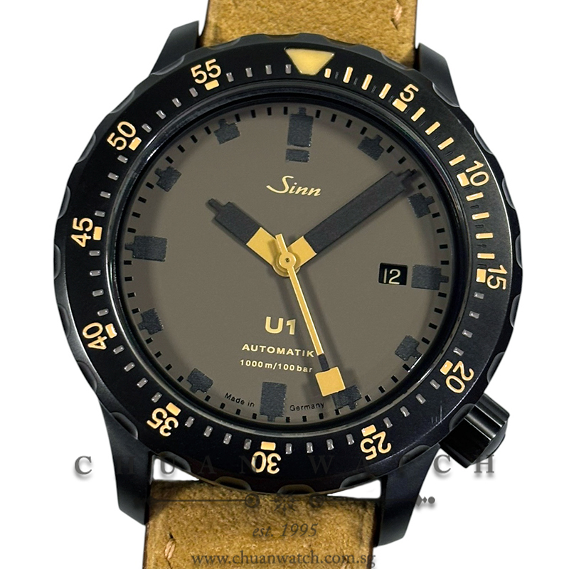 Sinn U1-D 'Dune' 1000M Tegimented Steel 44mm 1010.025 (Limited Edition of 350 Pieces Only)