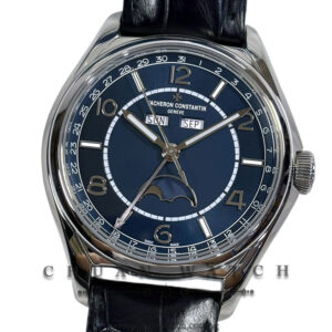 Vacheron Constantin Fiftysix Complete Calendar MoonPhase Steel 40mm 4000E Blue - Discontinued