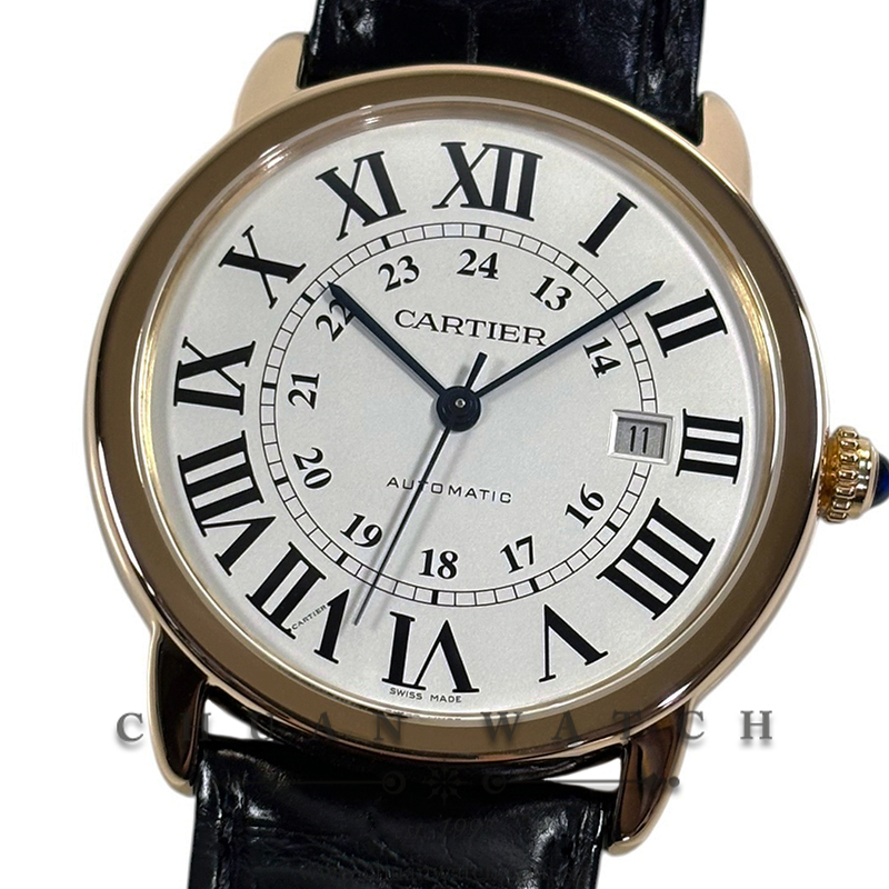 Cartier Ronde Solo Automatic Rose Gold 42mm W6701009 - Discontinued