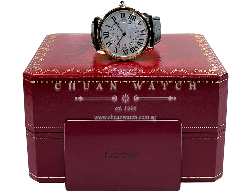 Cartier Ronde Solo Automatic Rose Gold 42mm W6701009 - Discontinued - Image 2