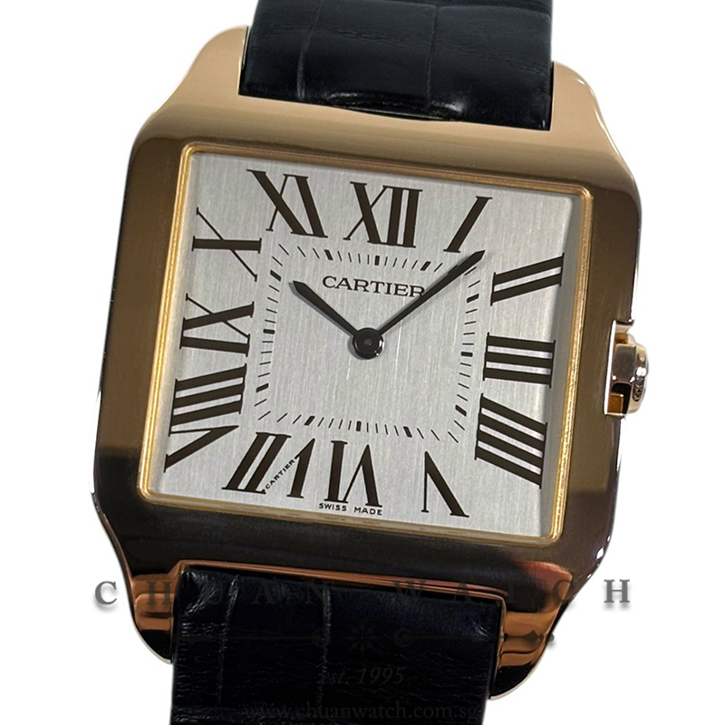 Cartier Santos-Dumont Large Rose Gold 34.6mm W2006951 - Discontinued