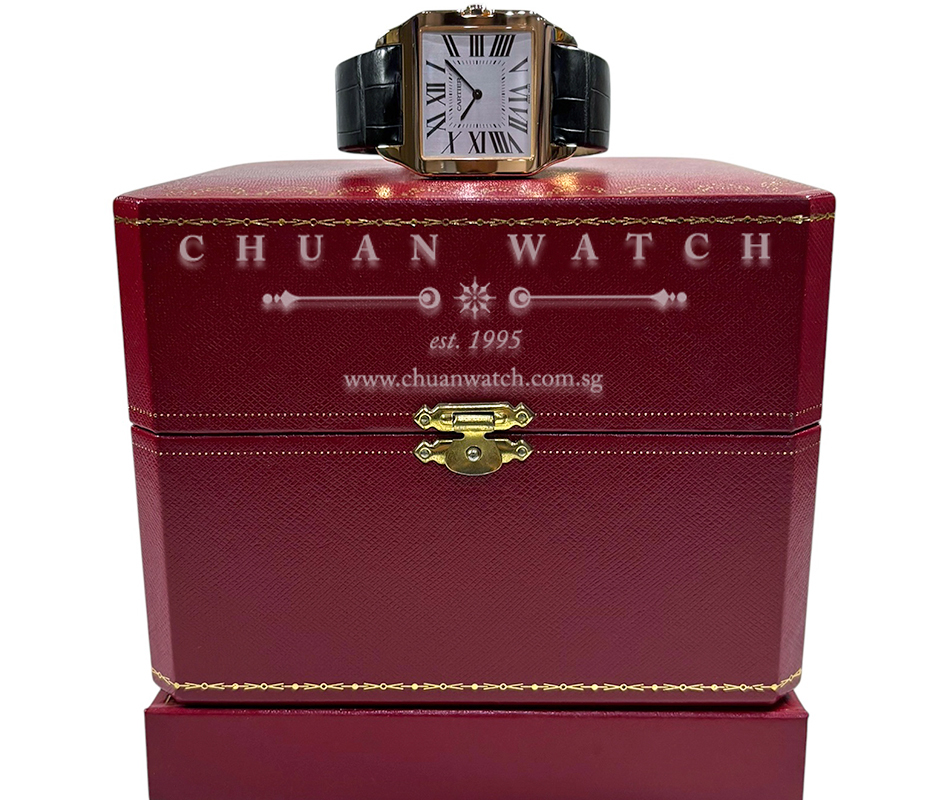 Cartier Santos-Dumont Large Rose Gold 34.6mm W2006951 - Discontinued - Image 2