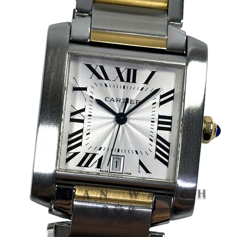 Cartier Tank Francaise Large Automatic Two-Tone 28mm W51005Q4 - Discontinued