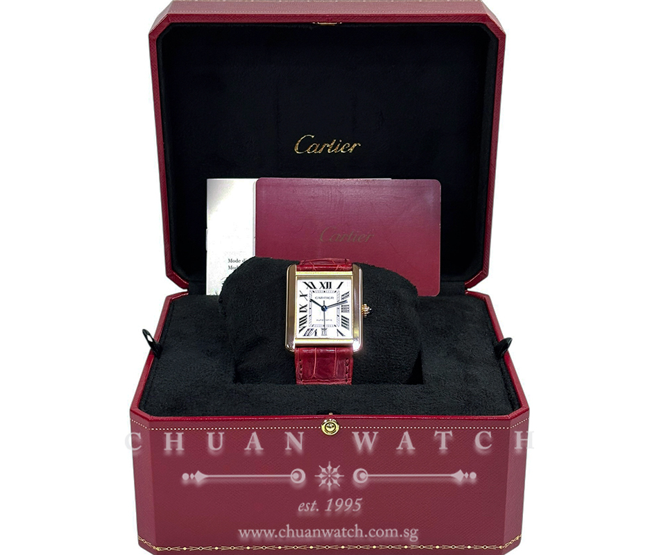 Cartier Tank Solo XL Rose Gold Automatic 40.85mm W5200026 - Discontinued - Image 2