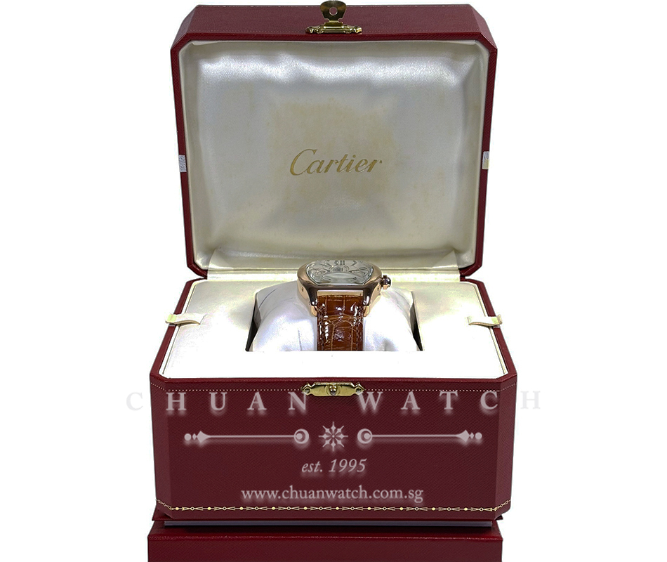 Cartier Tortue XL 'CPCP' Perpetual Calendar GMT Rose Gold 38mm W1542851 - Discontinued - Image 2