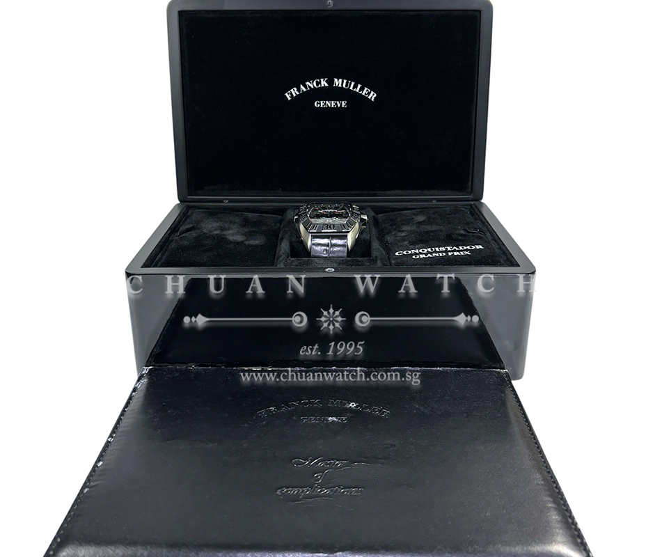 Franck Muller Conquistador Grand Prix Titanium 9900 SC DT GPG TT NR TT Black - Discontinued - Image 2