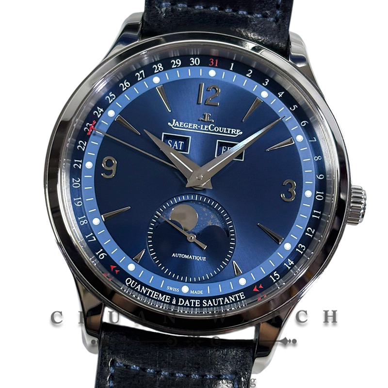 Jaeger-LeCoultre Master Control Calendar MoonPhase Blue 40mm Q4148480  (Limited Edition of 800 Pieces Only)