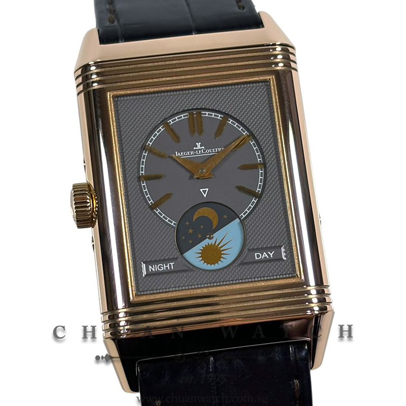 Jaeger-LeCoultre Reverso Tribute Duoface Complete Calendar GMT MoonPhase Rose Gold 49.4mm Q3912420 - Discontinued - Image 2