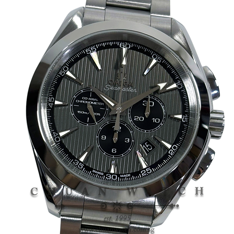 Omega Seamaster Aqua Terra Chronograph 150M Co-Axial Chronometer 44mm 231.10.44.50.06.001 Grey - Discontinued