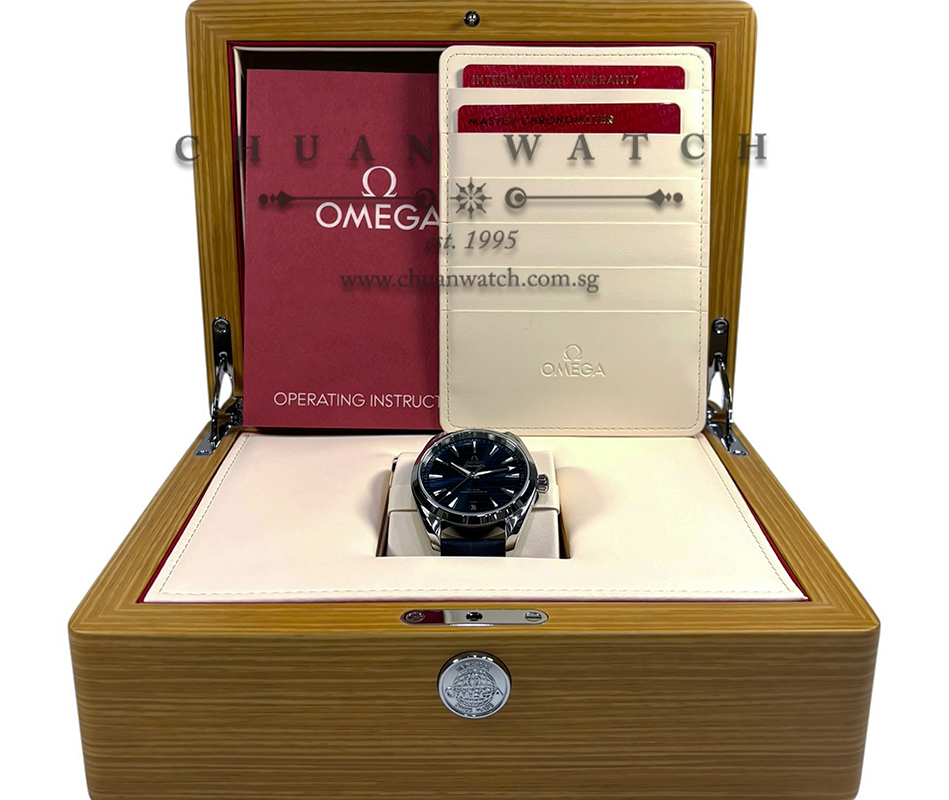 Omega Seamaster Aqua Terra 150M Co-Axial Master Chronometer 41mm 220.13.41.21.03.003 Blue - Image 2