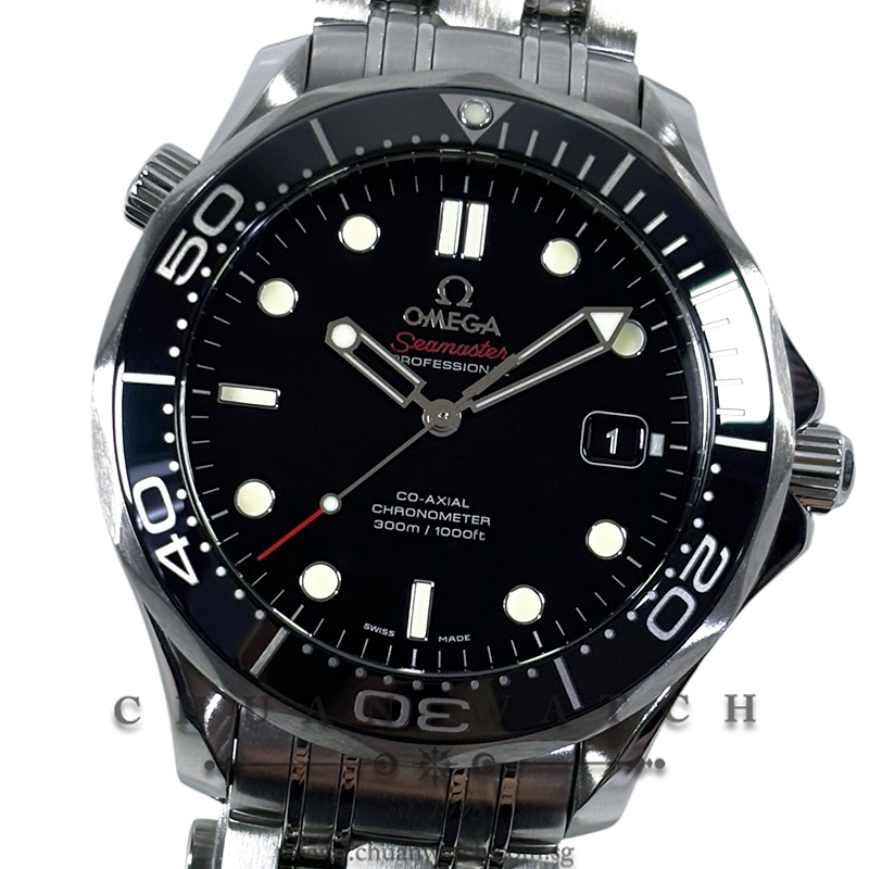 Omega Seamaster Diver 300M Co-Axial Chronometer 41mm 212.30.41.20.01.003 Black - Discontinued