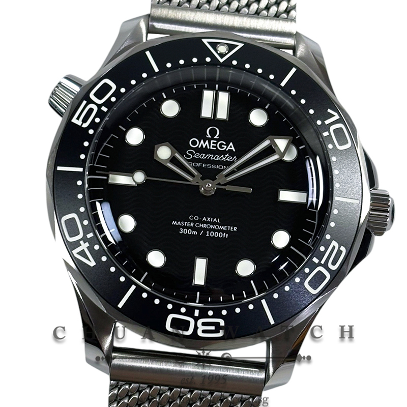 Omega Seamaster Diver 300M Co-Axial Master Chronometer 42mm 210.30.42.20.01.010 Black