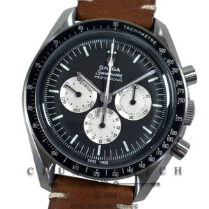 Omega Speedmaster Moonwatch Professional 'Speedy Tuesday' 5th Anniversary Hesalite 42mm 311.32.42.30.01.001 Black 'Reverse Panda'  (Limited Edition of 2012 Pieces Only)