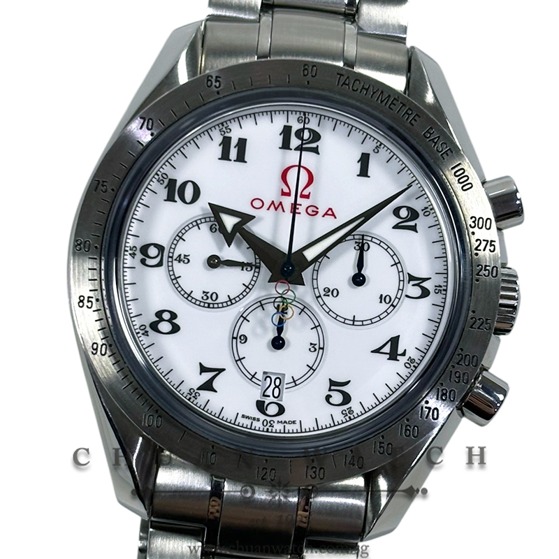 Omega Speedmaster 'Broad Arrow' Olympic Games Collection Co-Axial Chronograph 42mm 321.10.42.50.04.001 - Discontinued
