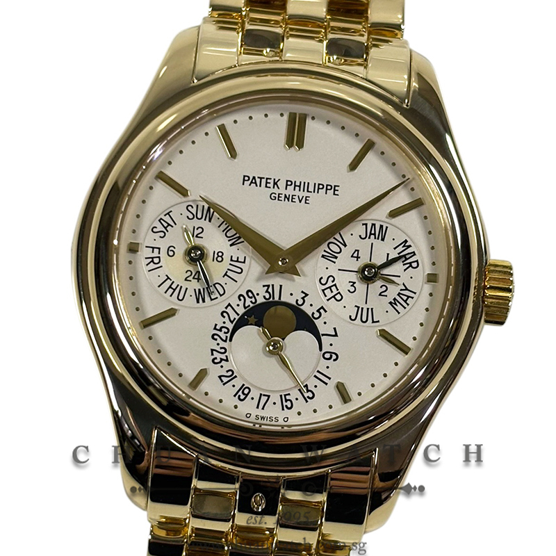Patek Philippe Perpetual Calendar MoonPhase Yellow Gold 37mm 5136/1J-001 - Discontinued