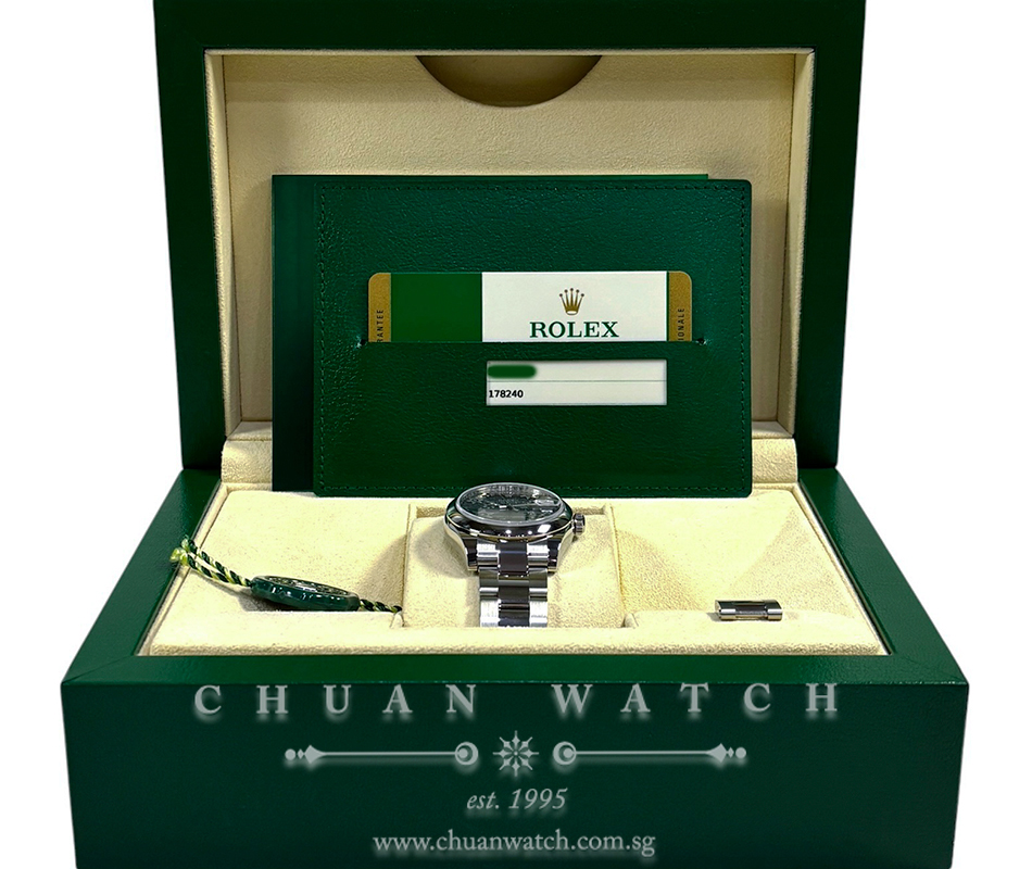 Rolex Boys' DateJust 31mm 178240 Dark Rhodium Flowers Arabic 6 - Discontinued - Image 2