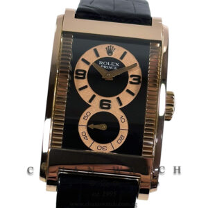 Rolex Cellini Prince Everose 45mm 5442/5 Black-Pink Arabic 3.6.9. - Discontinued