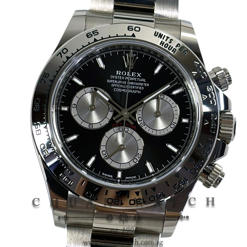Rolex Cosmograph Daytona 'Baby Lemans' White Gold 126509 Black Index
