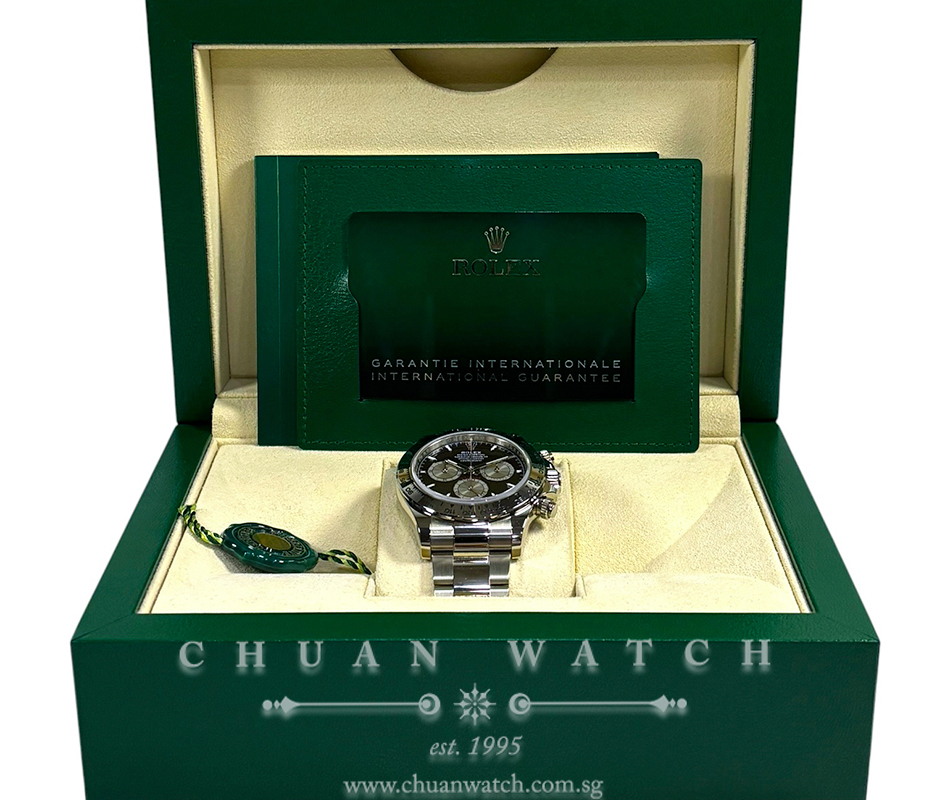 Rolex Cosmograph Daytona 'Baby Lemans' White Gold 126509 Black Index - Image 2
