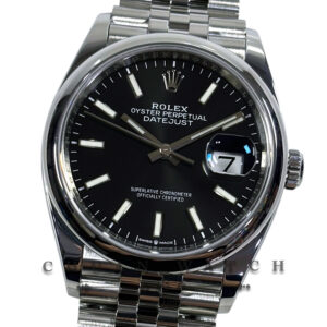 Rolex DateJust 36 Jubilee 126200 Black Index