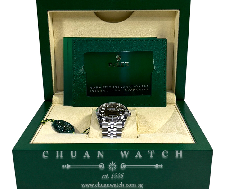 Rolex DateJust 36 Jubilee 126200 Black Index - Image 2