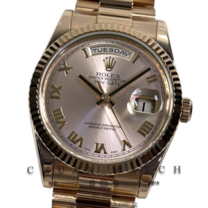 Rolex Day-Date President Everose 36mm 118235 Pink Roman - Discontinued