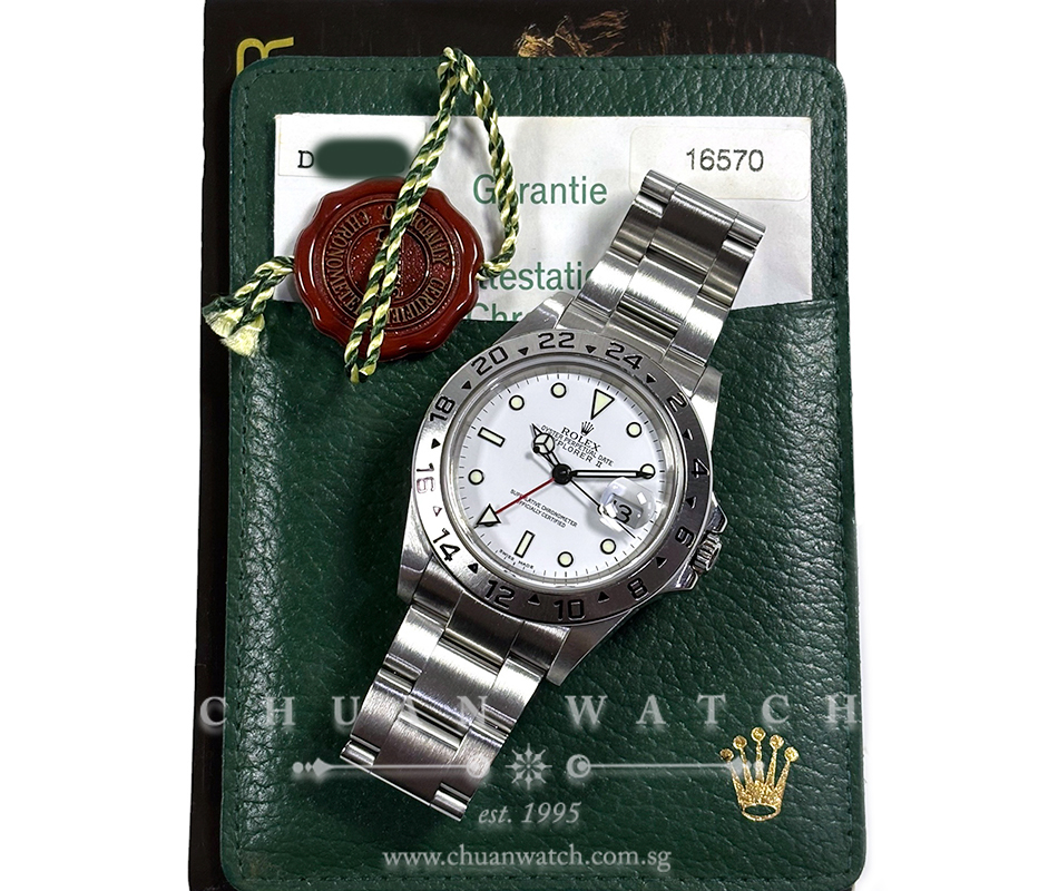 Rolex Explorer II 40mm 16570 'Polar' White - Discontinued - Image 2