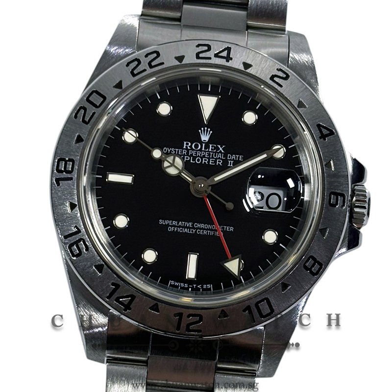 Rolex Explorer II 40mm 16570 Black Tritium - Discontinued
