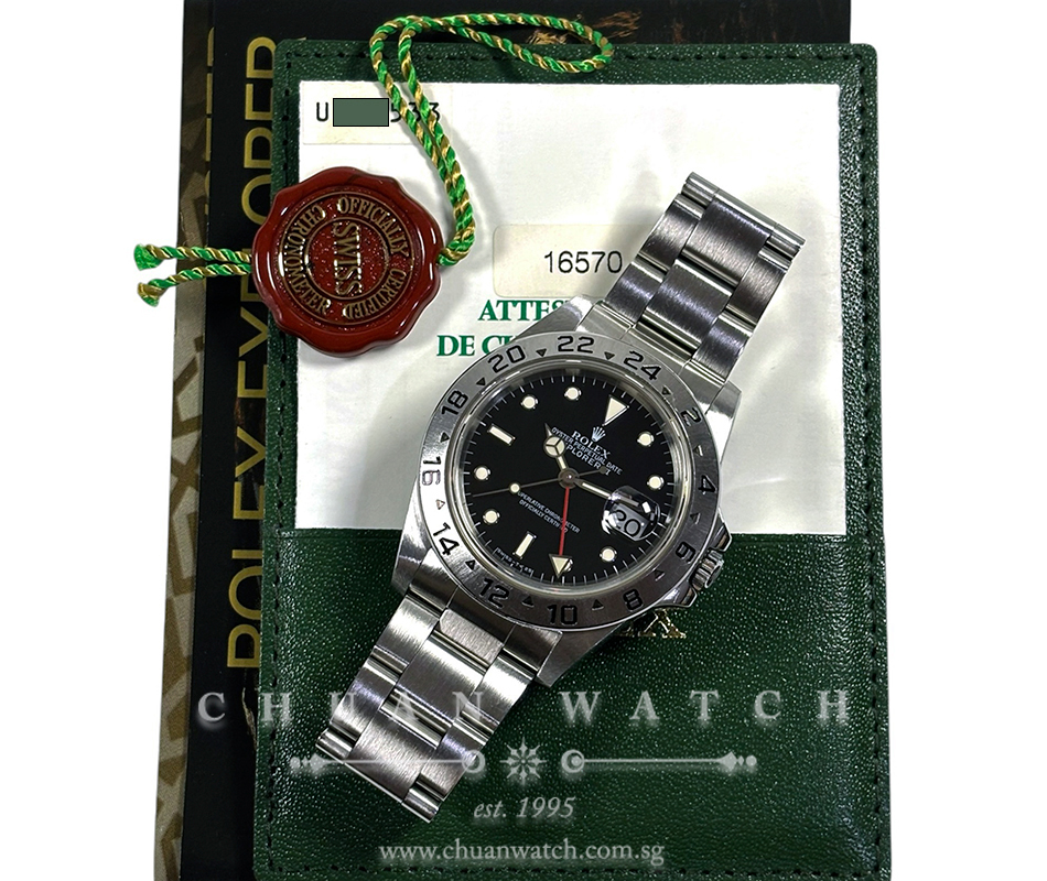 Rolex Explorer II 40mm 16570 Black Tritium - Discontinued - Image 2