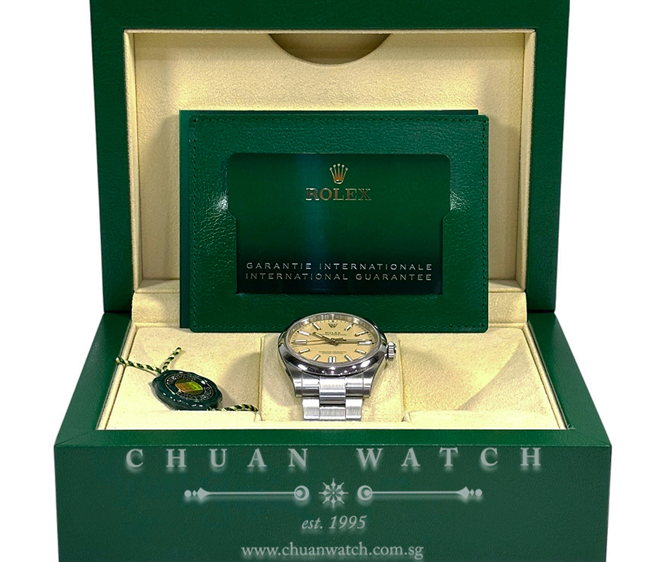 Rolex Oyster Perpetual 41 134300 Beige - Image 2