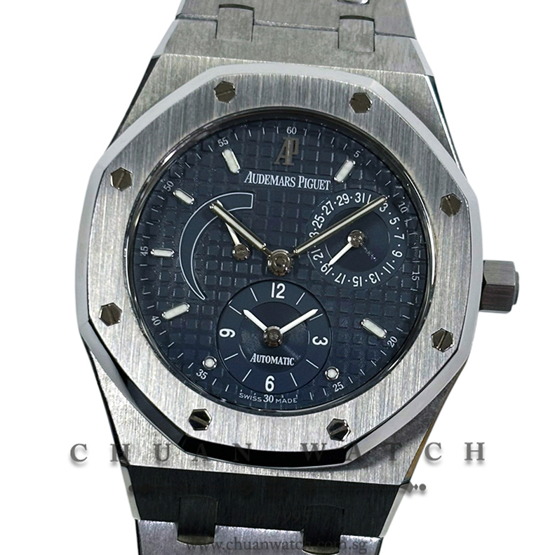 Audemars Piguet Royal Oak Dual Time Steel 36mm 25730ST Blue - Discontinued