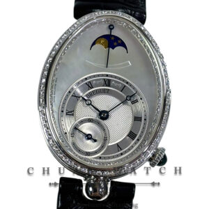 Breguet Reine de Naples MoonPhase Power-Reserve White Gold 28.45mm 8908BB/52/864.D00D - Discontinued