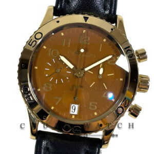 Breguet Type XX Transatlantique Flyback Chronograph Yellow Gold 39.5mm 3820BA/A2/3W6 Brown Tritium - Discontinued