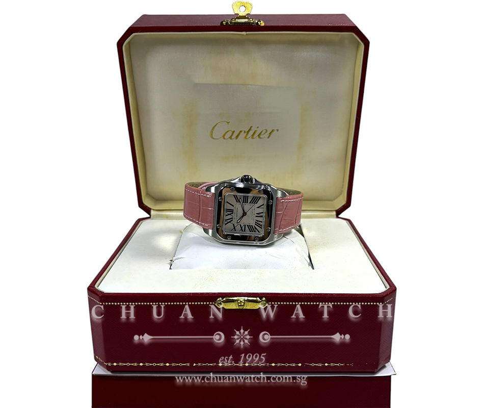 Cartier Santos 100 Medium W20106X8 - Discontinued - Image 2
