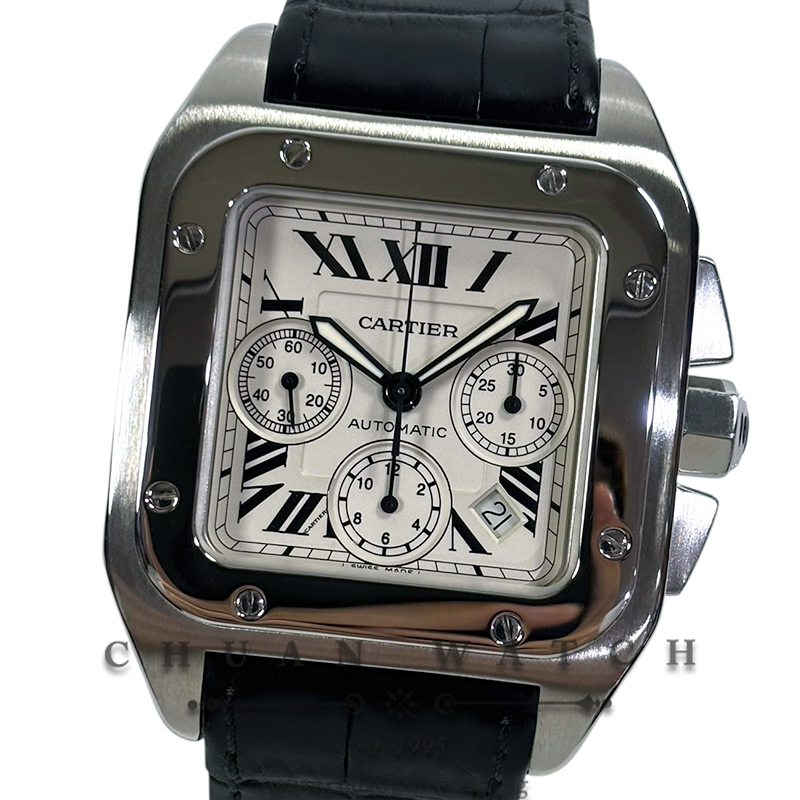 Cartier Santos 100 XL Chronograph W20090X8 - Discontinued
