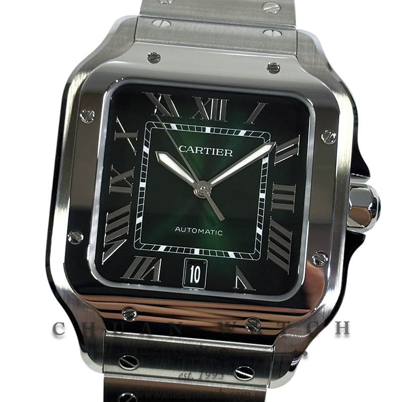 Cartier Santos de Cartier Large WSSA0062 Green