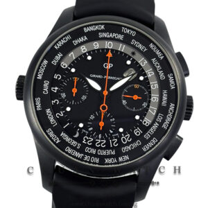 Girard-Perregaux WW.TC Financial World Time Chronograph 'Sincere Edition' DLC-Titanium 43mm 49805  (Limited Edition of 28 Pieces Only)