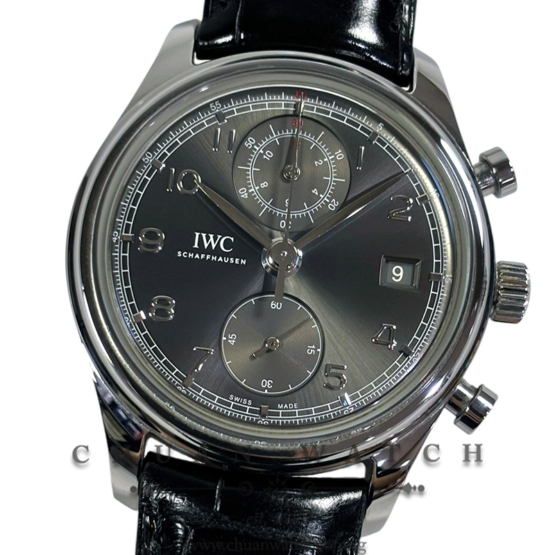IWC Portugieser Chronograph Classic Grey 42mm IW390404 - Discontinued