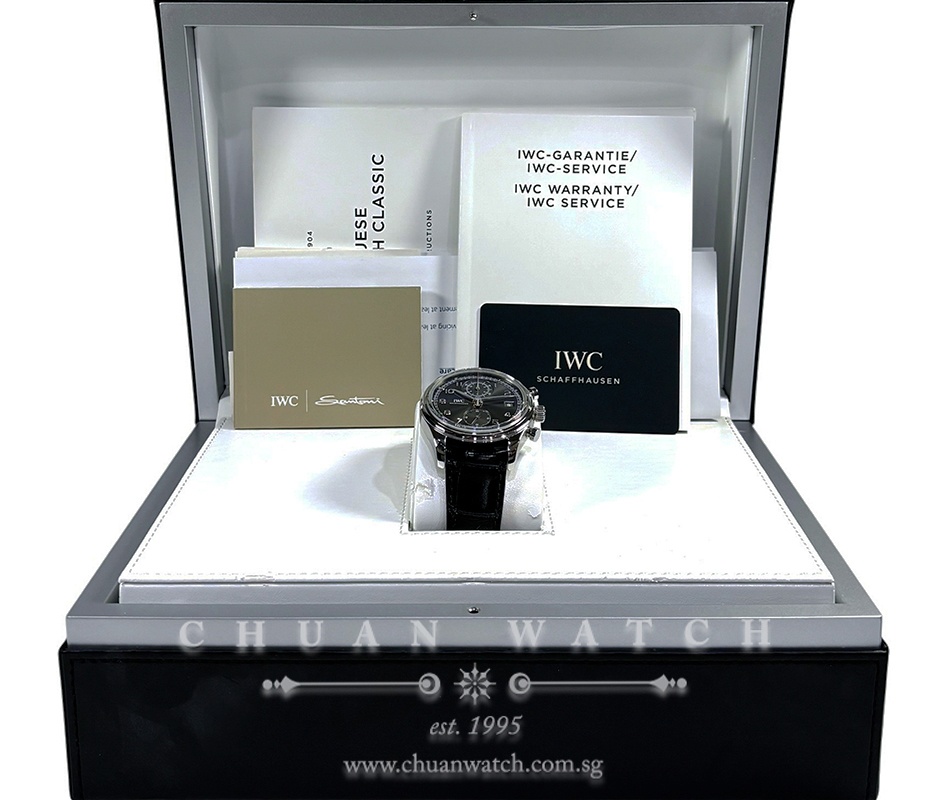 IWC Portugieser Chronograph Classic Grey 42mm IW390404 - Discontinued - Image 2