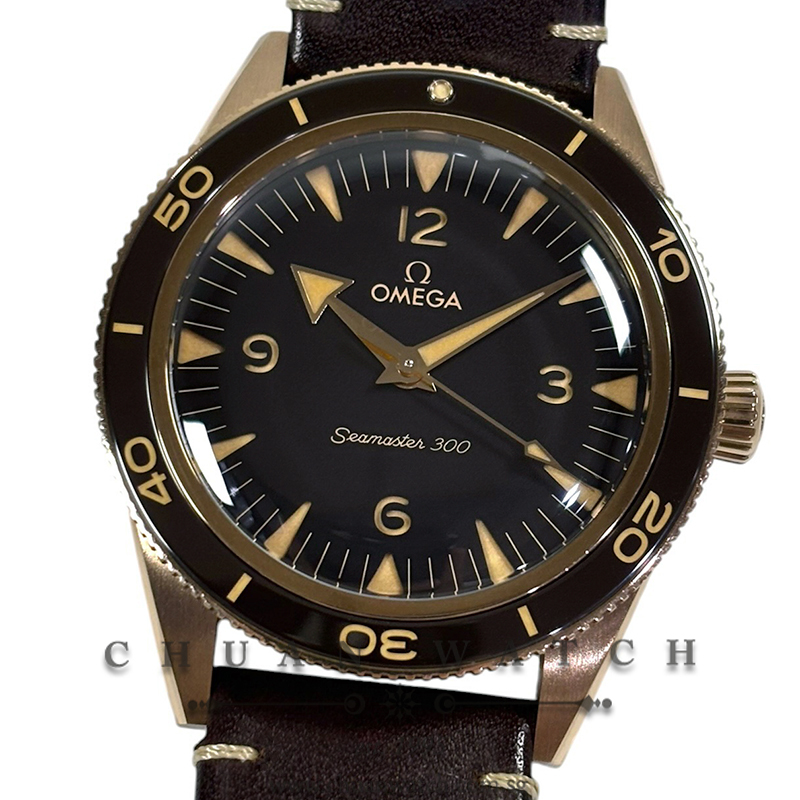 Omega Seamaster 300 Co-Axial Master Chronometer Bronze Gold 41mm 234.92.41.21.10.001 Brown