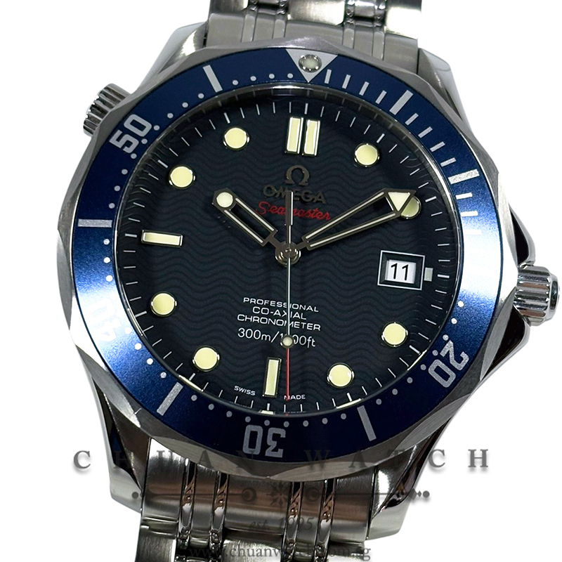 Omega Seamaster Diver 300M 'James Bond' Co-Axial Chronometer 41mm 2220.80.00 Blue - Discontinued