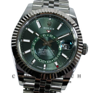 Rolex Sky-Dweller Jubilee 42mm 336934 Mint Green